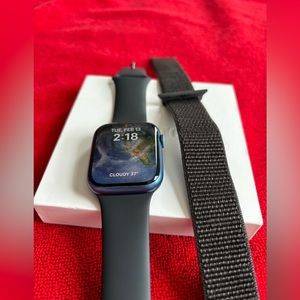 Apple Watch 7 45mm gps blue